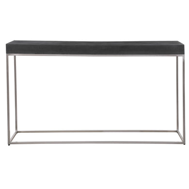 Uttermost - 24974 - Console Table - Jase - Brushed Nickel Stainless Steel