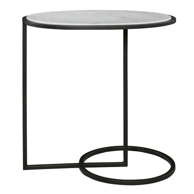 Uttermost - 25749 - Accent Table - Twofold - Satin Black