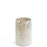 Antique Gold Hobnail Glass