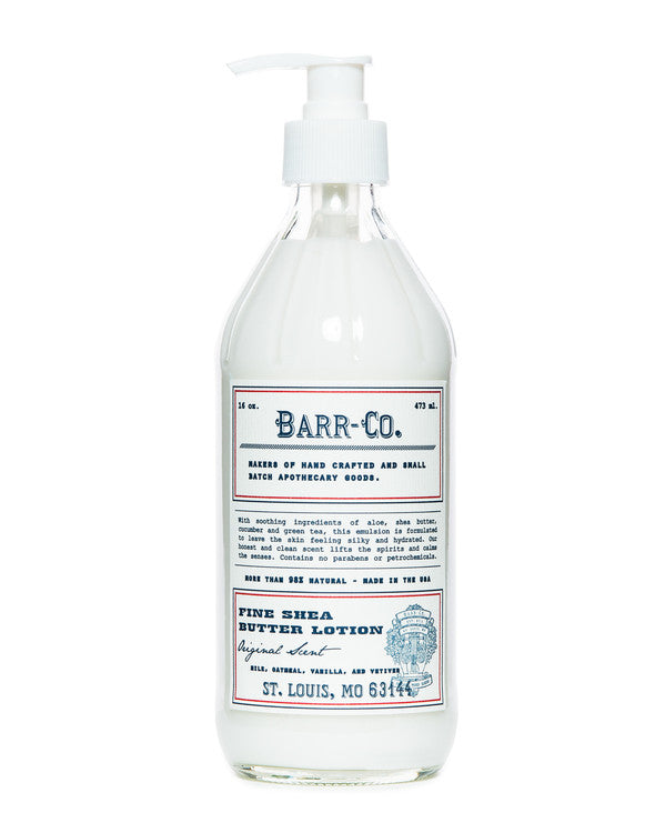 Original Scent Shea Butter Lotion - Barr-Co.