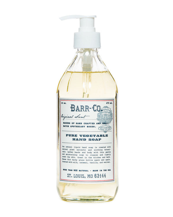 Original Scent Liquid Hand Soap - Barr-Co.