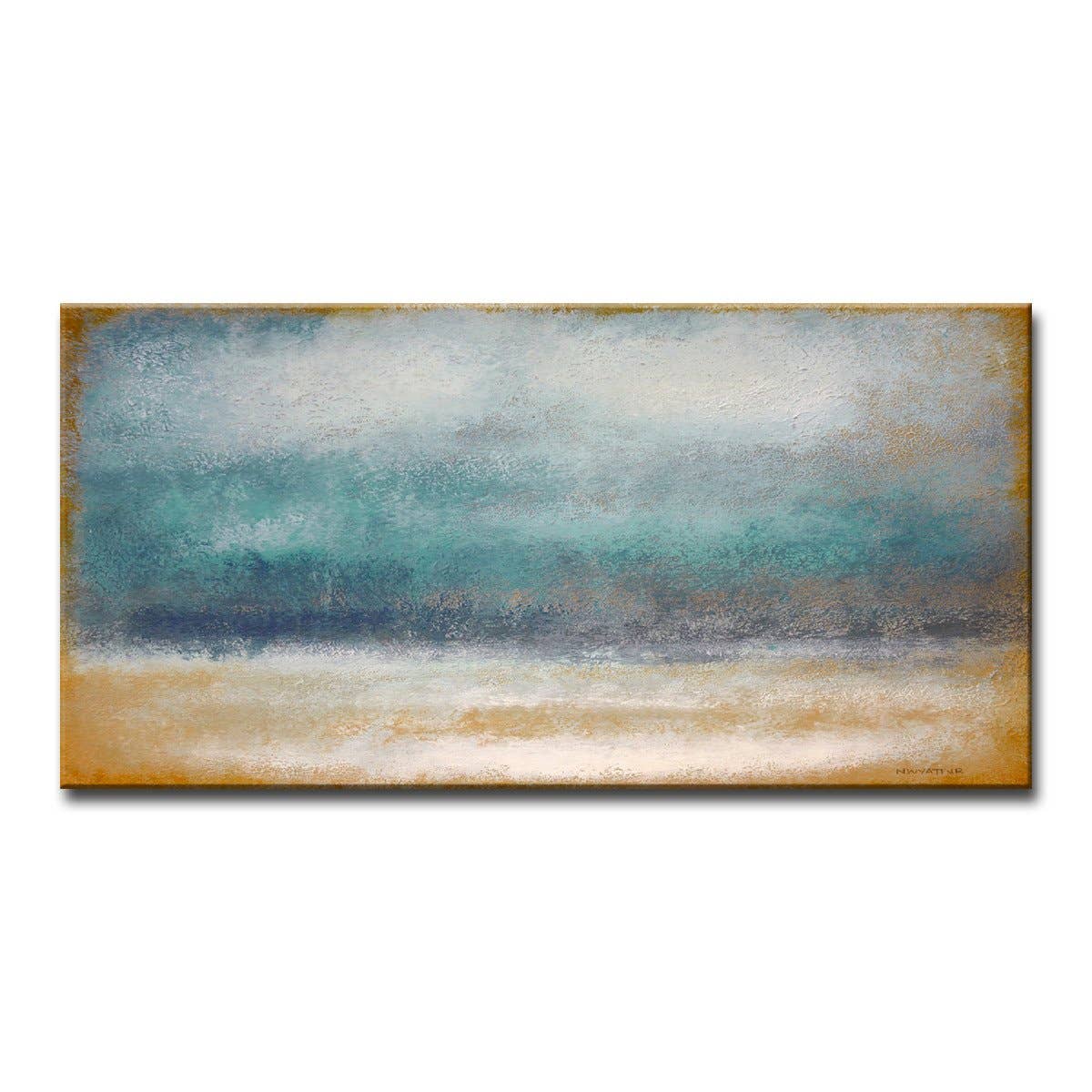 Ready2HangArt Oversized Canvas 'Tempest' by Norman Wyatt, Jr.: 24 in. H x 48 in. W