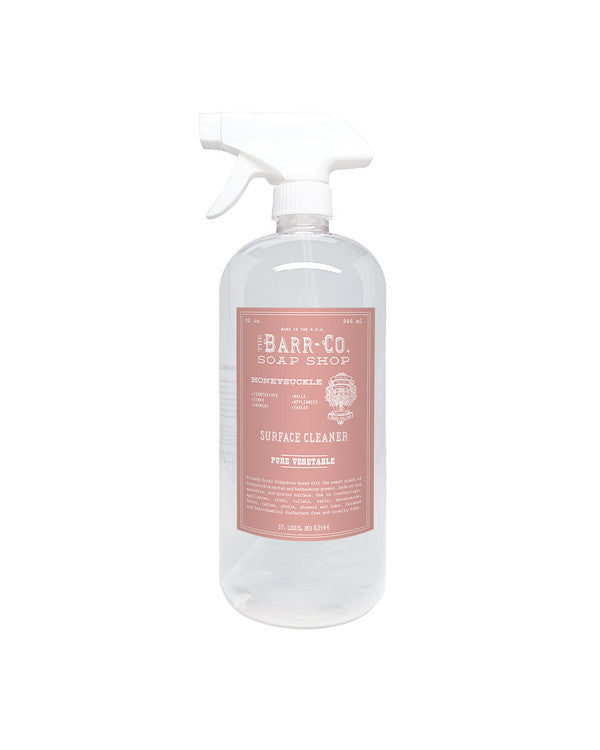 Honeysuckle Surface Cleaner - Barr-Co. Soap Shop