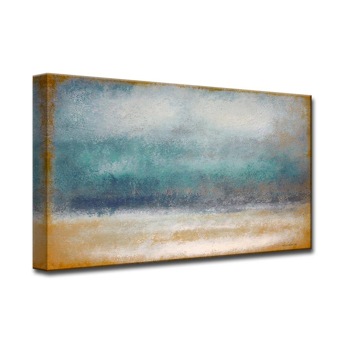 Ready2HangArt Oversized Canvas 'Tempest' by Norman Wyatt, Jr.: 24 in. H x 48 in. W