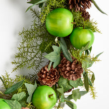 Load image into Gallery viewer, DISCONTINUED Apple &amp; Mixed Botanicals Wreath 24&quot;

