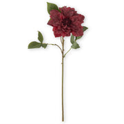 16 Inch Burgundy Real Touch Dahlia Stem