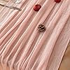 Beige Gauze Rustic Cheesecloth Table Runner 120 Inch 10 FT