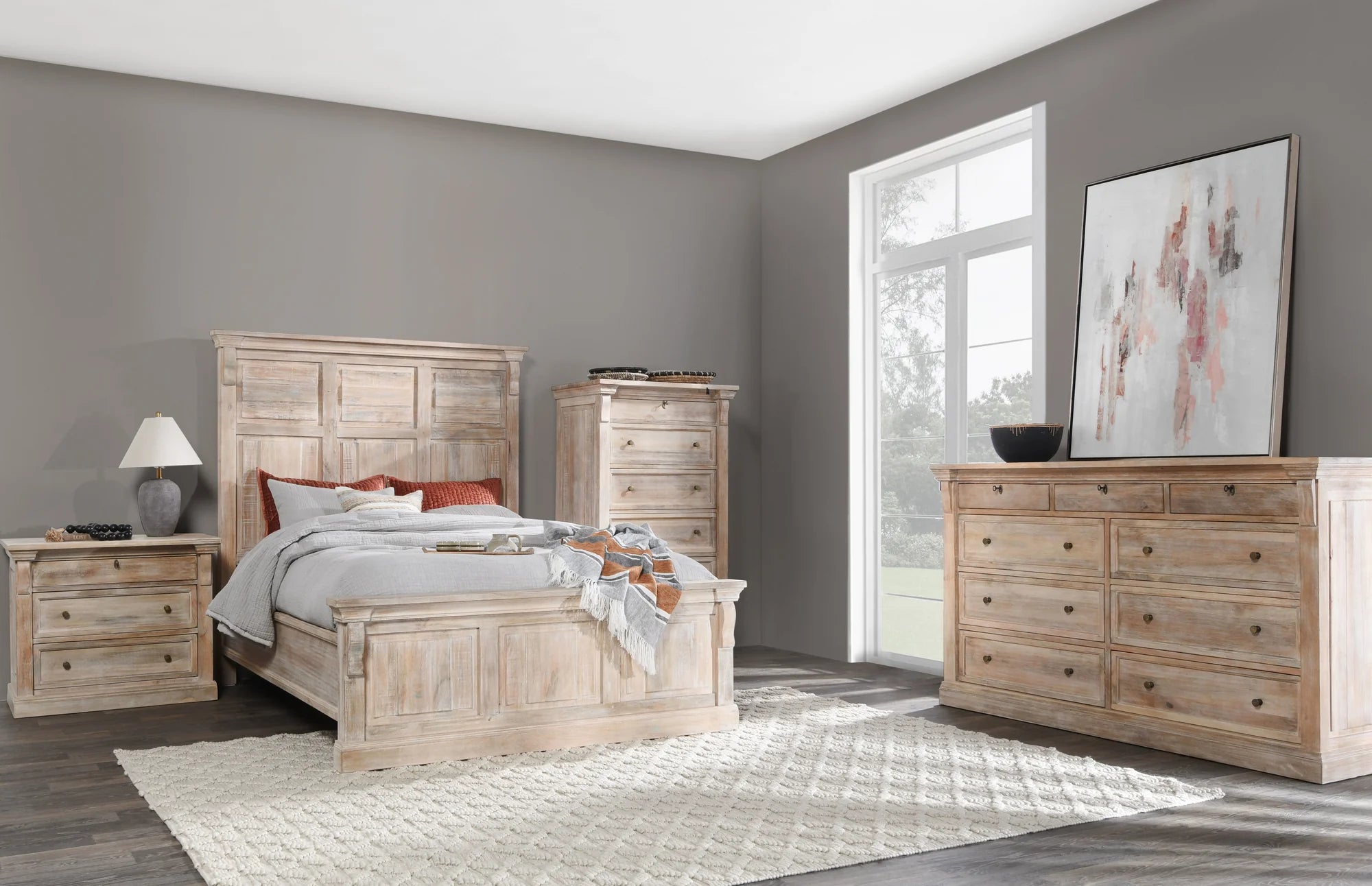 Adelaide Solid Wood Bed