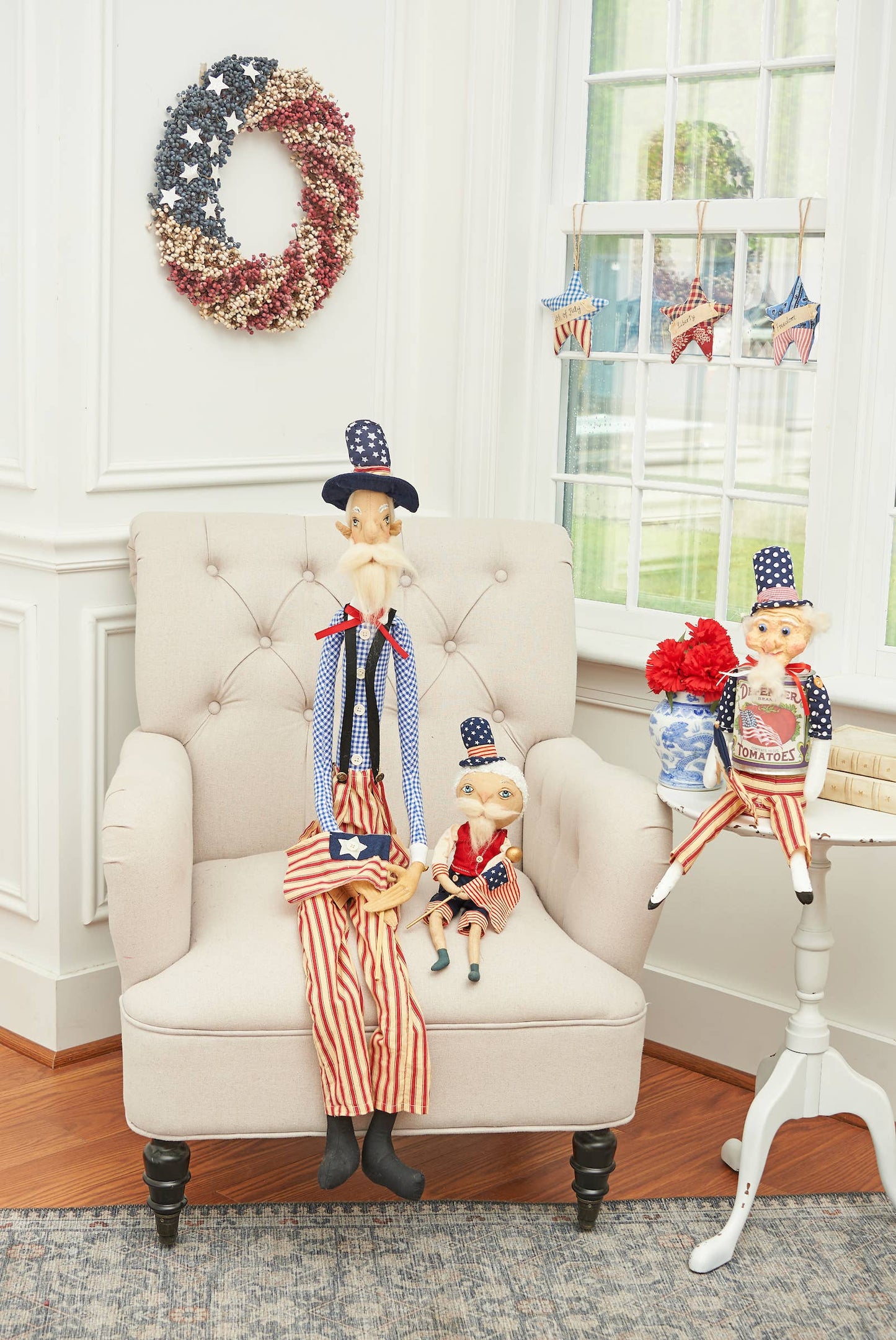 Freedom Sam Gathered Traditions Art Doll