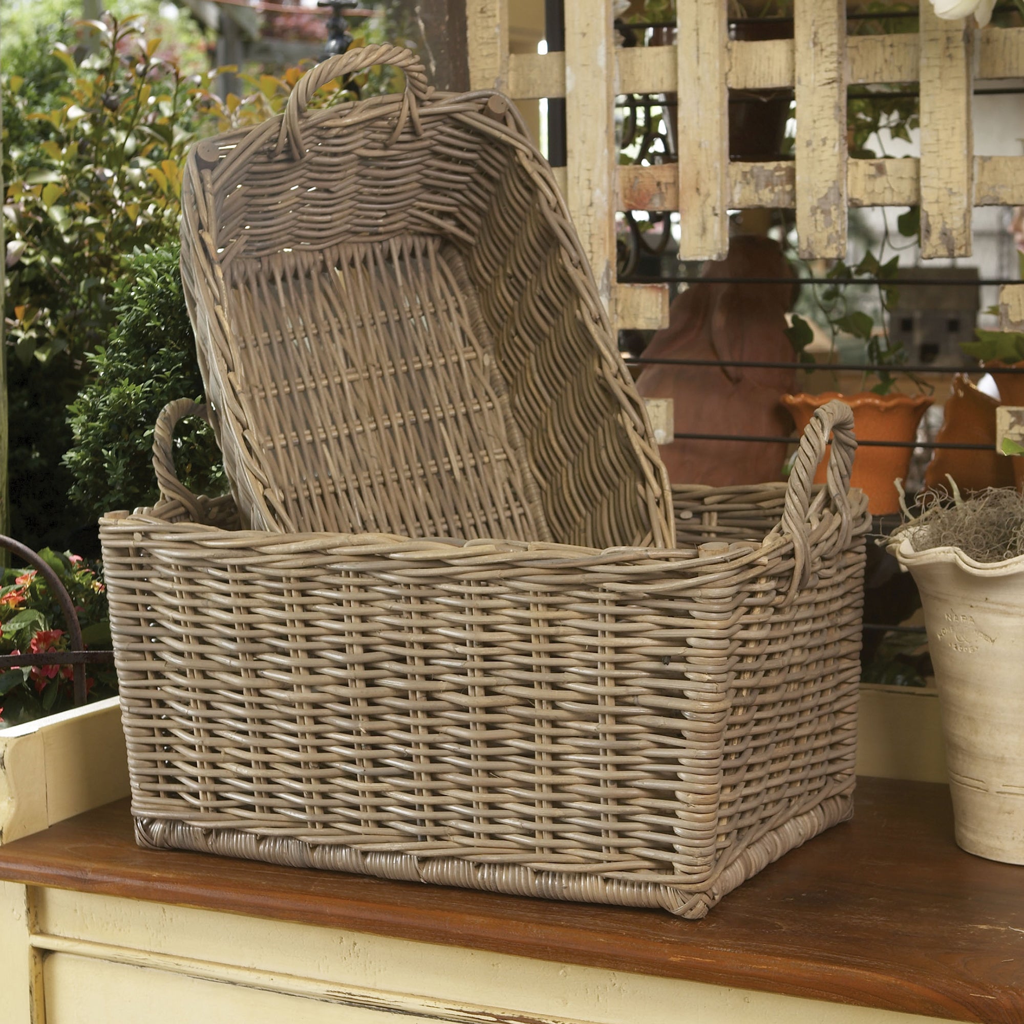 NORMANDY LAUNDRY BASKETS, SET OF 2