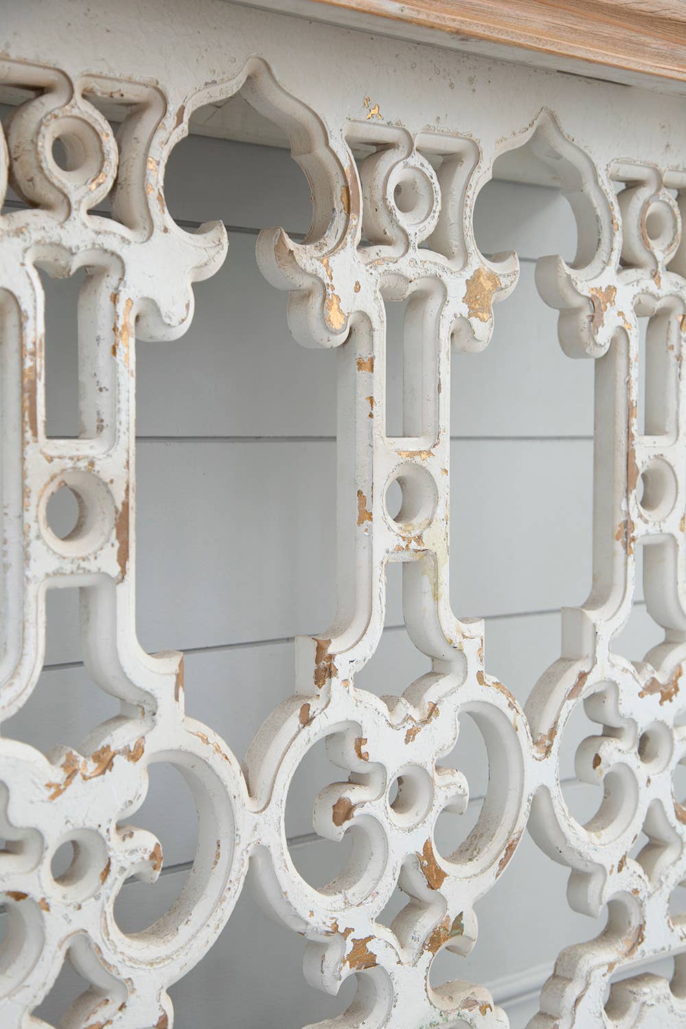 32x12x32" Rustic Fir Wood Console Table