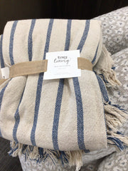 SUMMER HOUSE STRIPE THROW