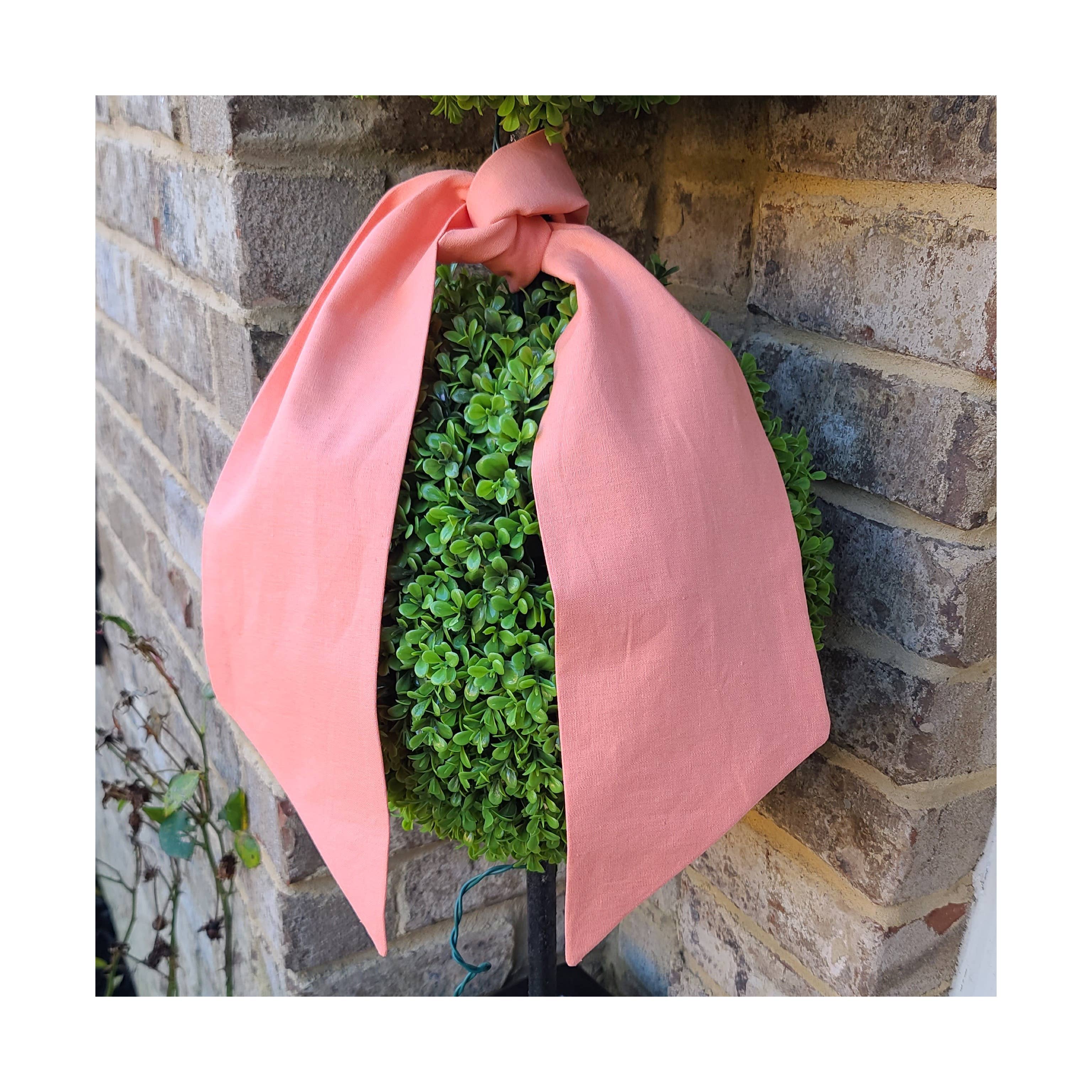 Linen Sashes: Dusty Blue / 54 inches