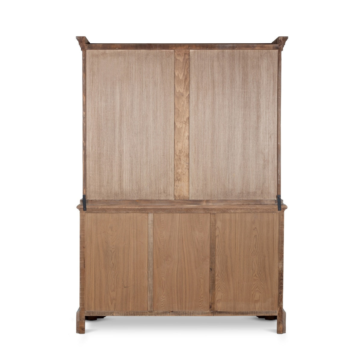Painted Display Hutch | Antique Grey Storage & Display