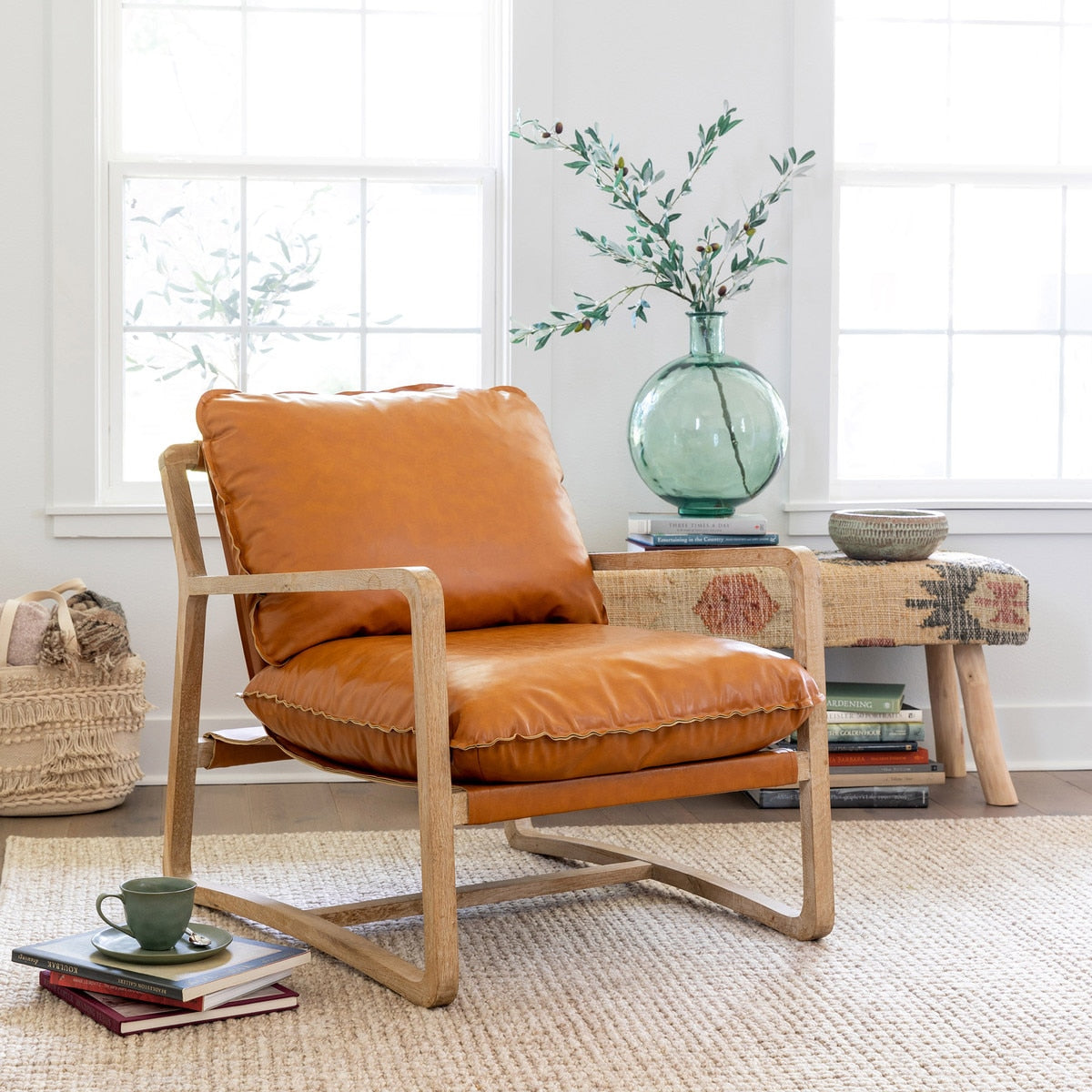 Haldon Lounge Chair | Modern Upholstered Lounge Seating