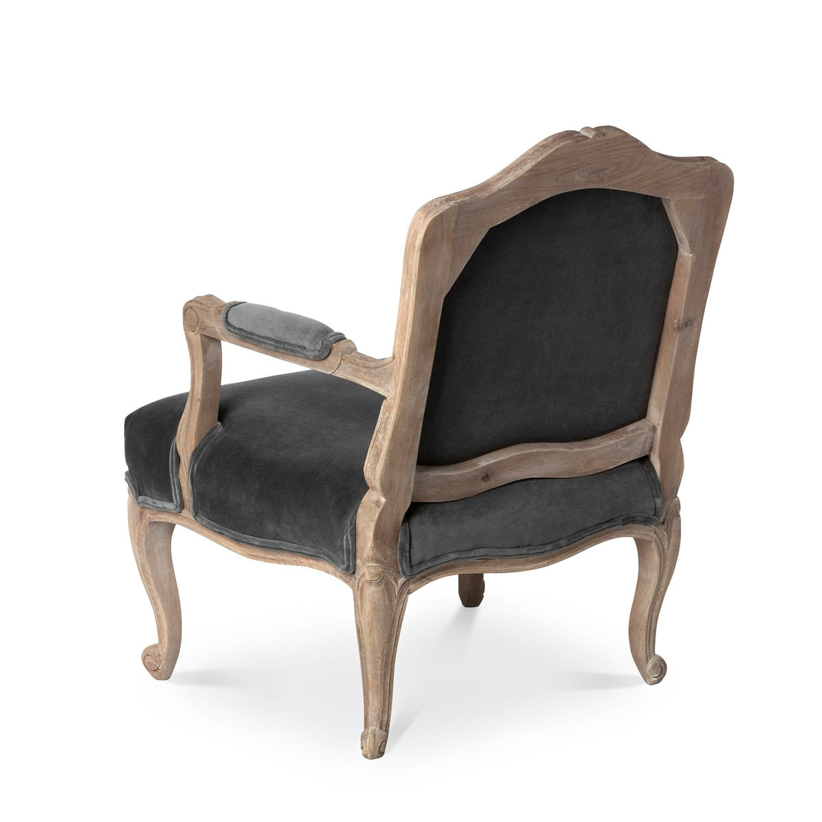 Chloe Velvet Upholstered Arm Chair | Luxurious Velvet Accent Chair