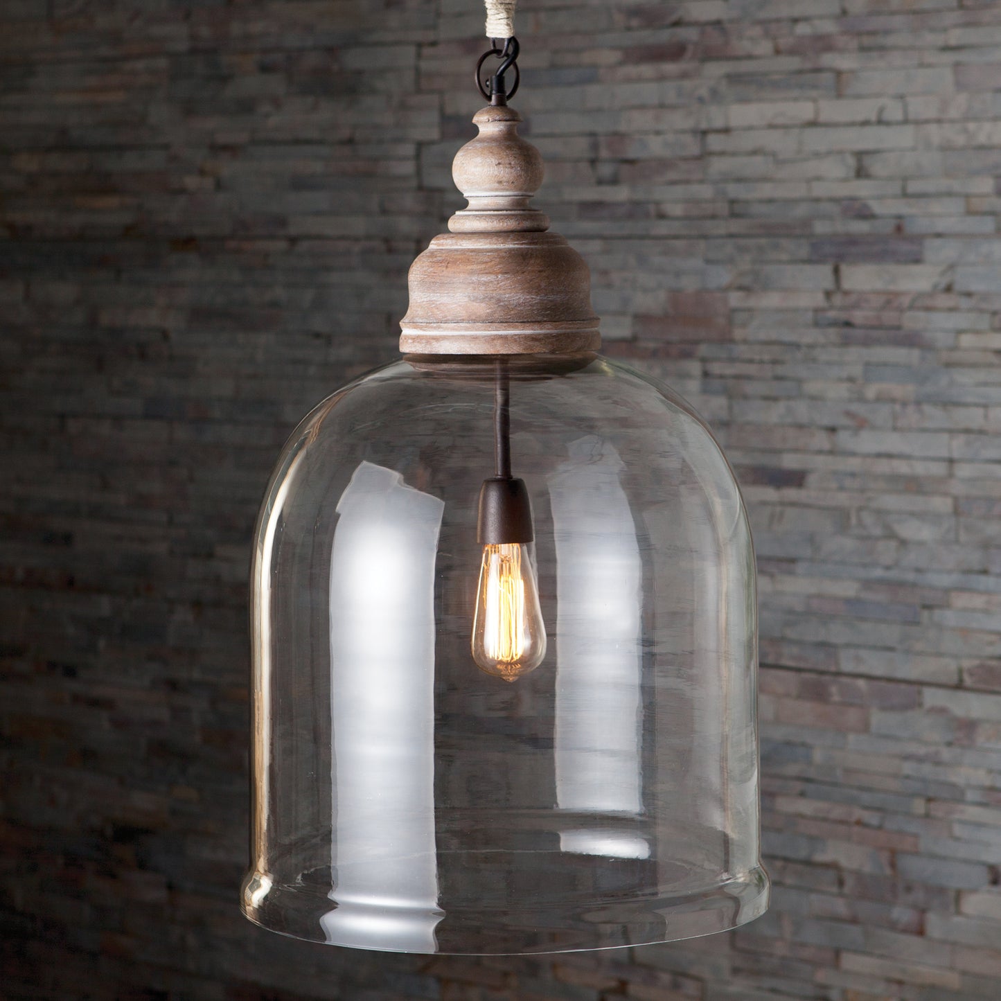 VINTNER'S CLOCHE PENDANT 26"