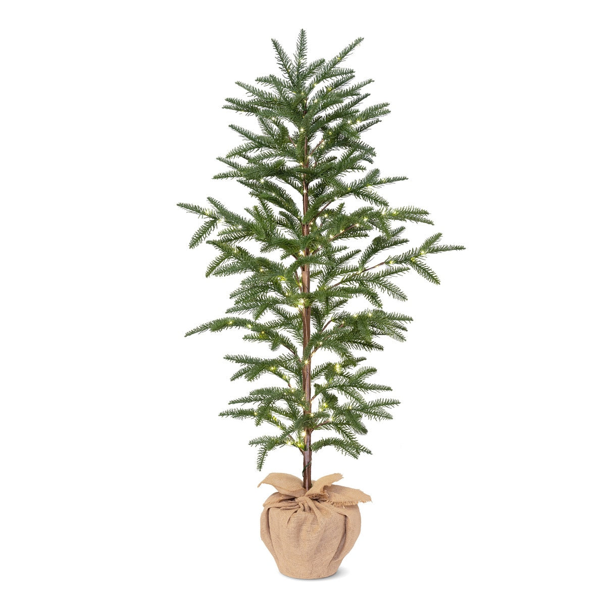 Noble Fir Tree with Micro Lights 60” | Elegant Holiday Décor