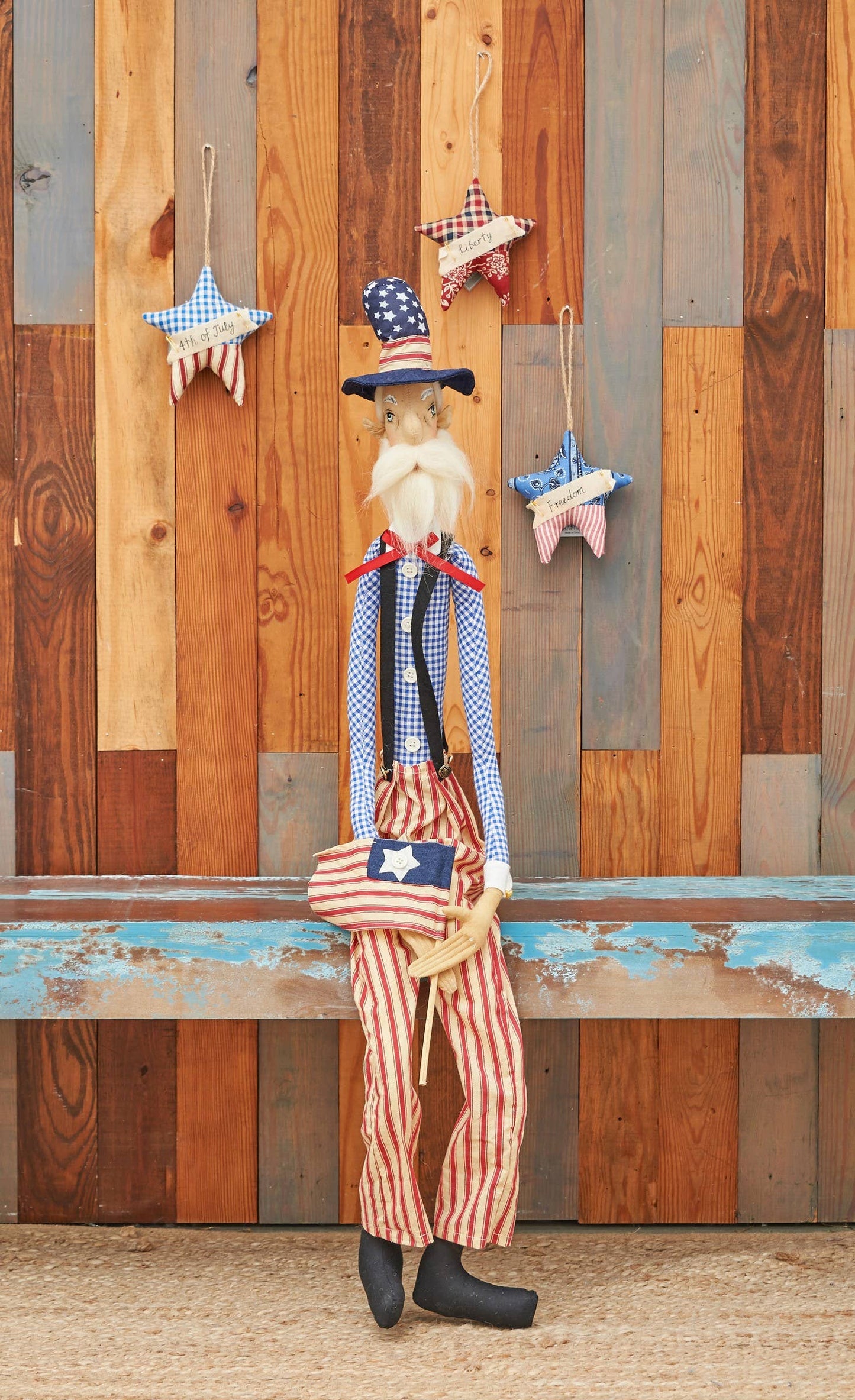 Freedom Sam Gathered Traditions Art Doll