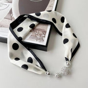 Magnetic Silk Scarf Necklace – Elegant Neck Wrap_CWASC0752: TYPE1 / (OS) 3