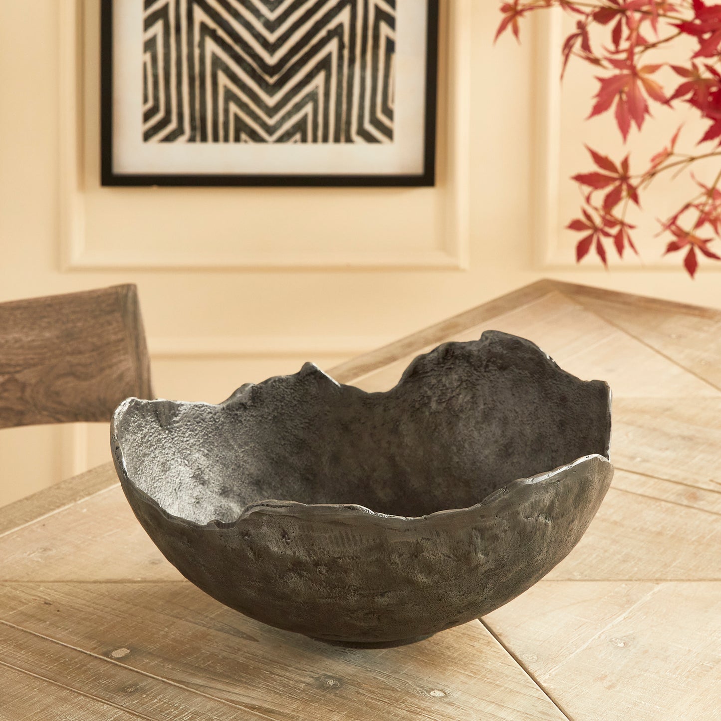 ROLAND ORGANIC DECORATIVE BOWLS, SET OF 2