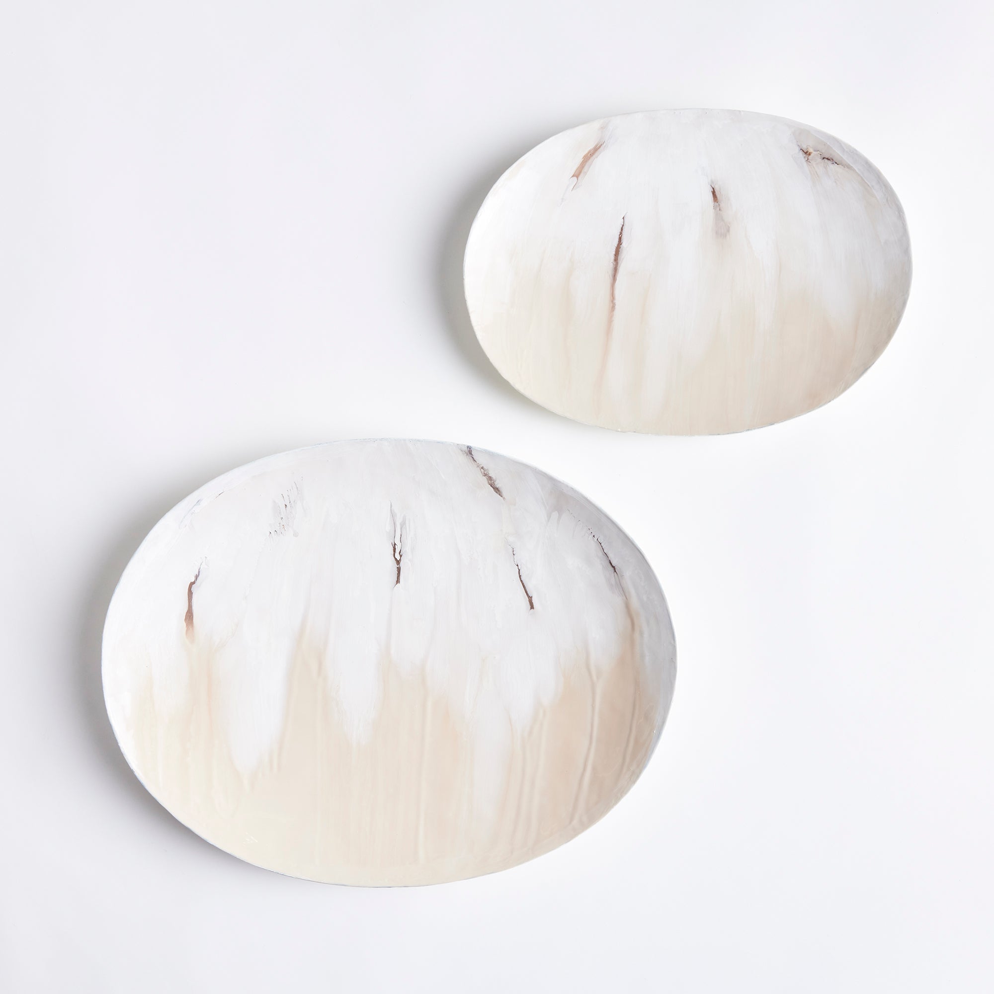 KONA DECORATIVE PLATES, SET OF 2