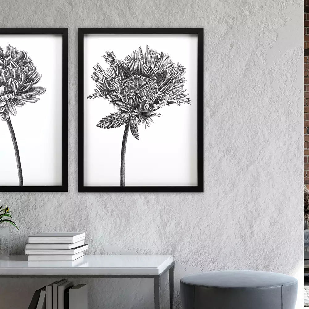 Simple Floral - Grow / 42 H x 33 W x 03 D