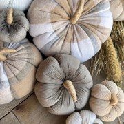 Md Gray Corduroy Pumpkin