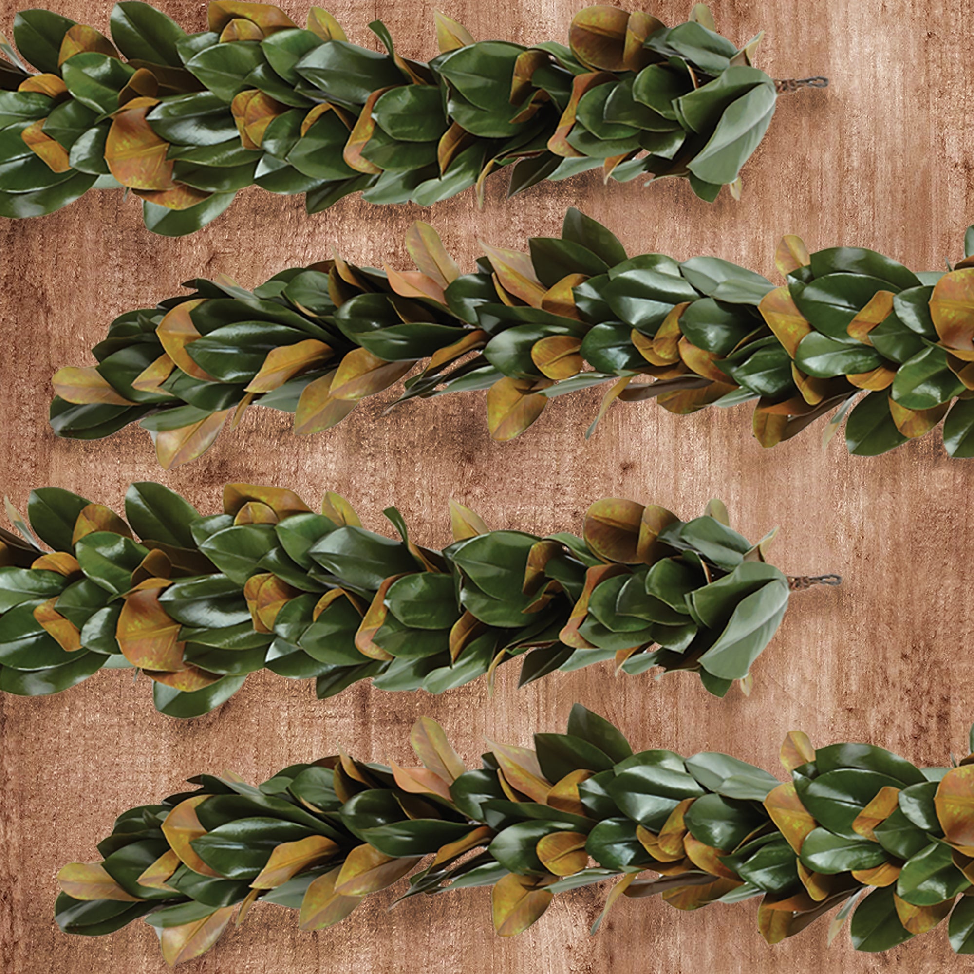 GRAND MAGNOLIA LEAF GARLAND 72"