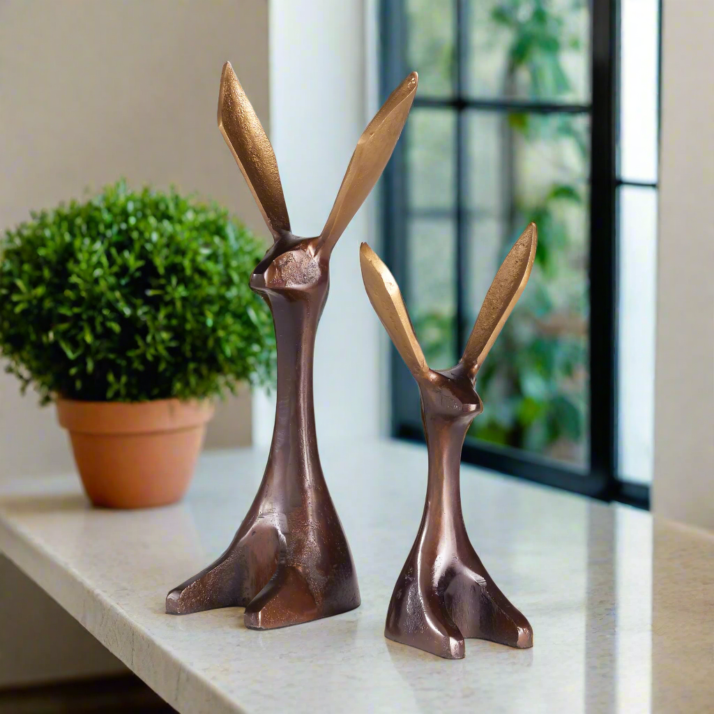 Jackrabbits, Set Of 2