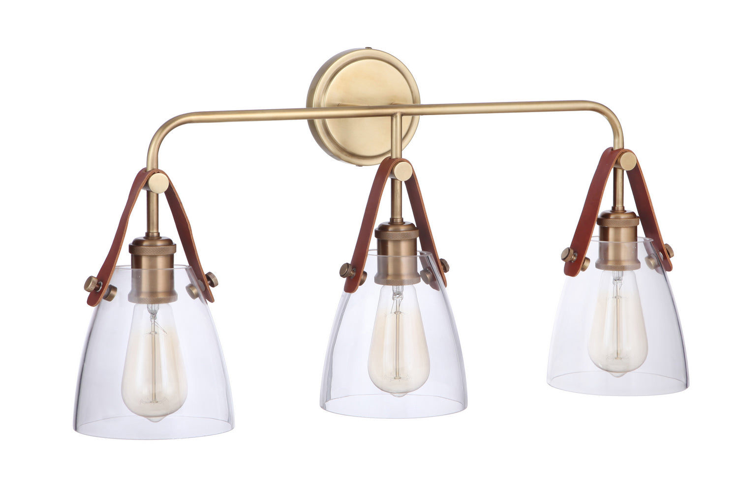 Craftmade - 51303-VB - Three Light Vanity - Hagen - Vintage Brass