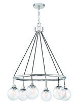 Craftmade - 53326-CH - Six Light Chandelier - Que - Chrome