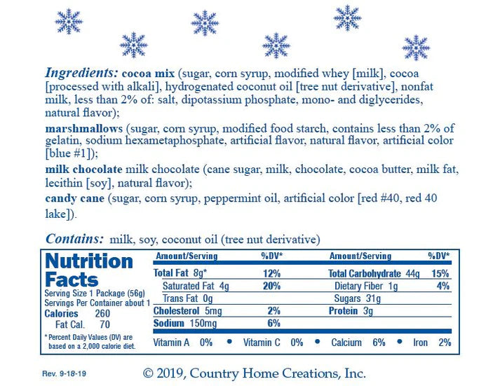 Snowman Soup Mix (Hot Cocoa)