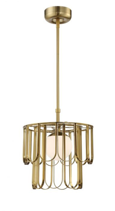 Craftmade - 54993-SB - One Light Pendant - Melody - Satin Brass