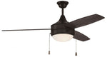 Craftmade - EPHA52FB3 - 52"Ceiling Fan - Phaze Energy Star 3 Blade - Flat Black