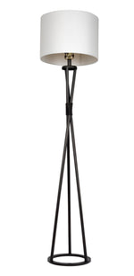 Craftmade - 86203 - One Light Floor Lamp - Floor Lamp - Flat Black