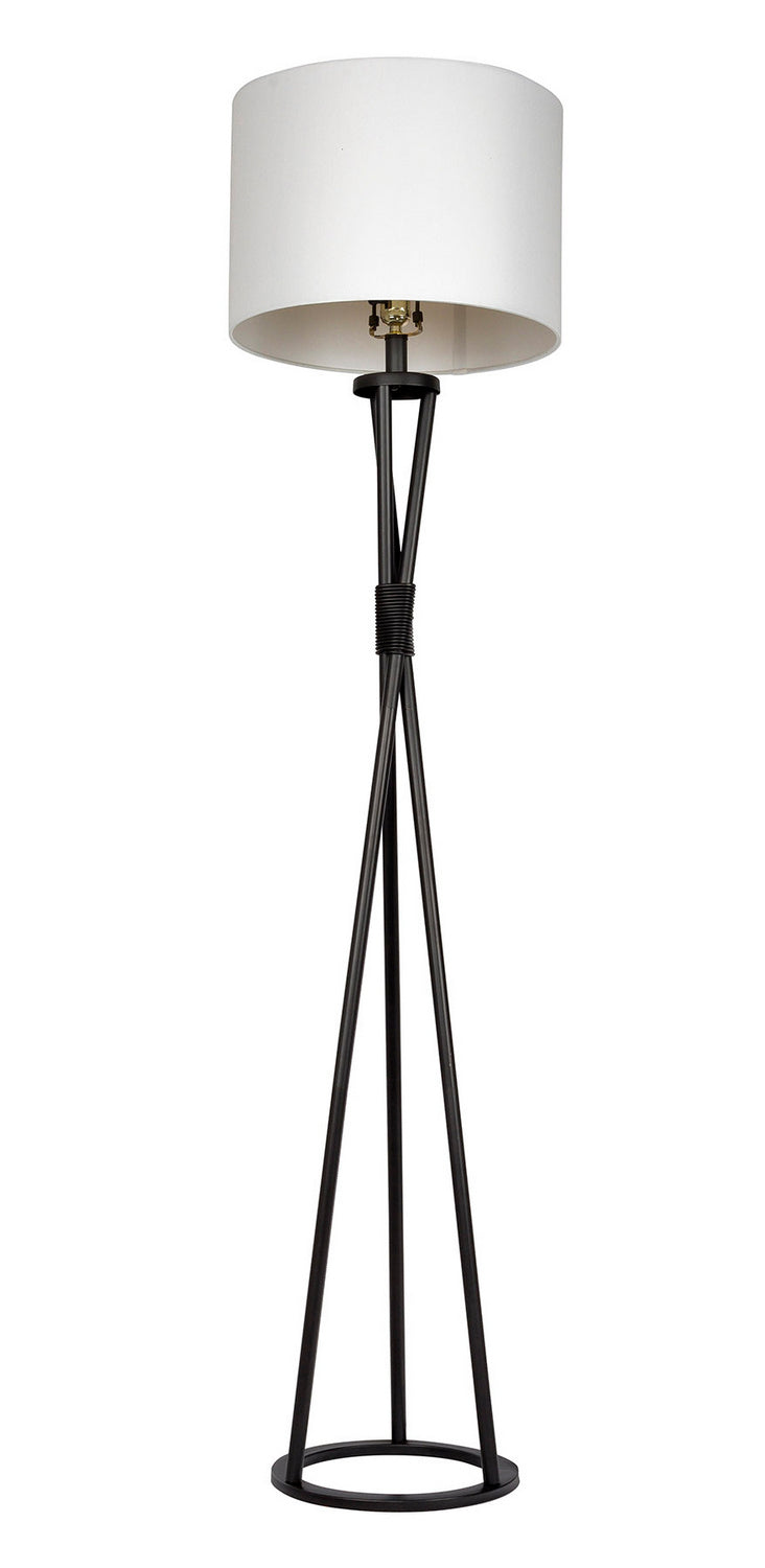 Craftmade - 86203 - One Light Floor Lamp - Floor Lamp - Flat Black