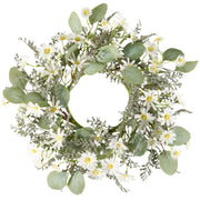 Daisy Mix Wreath