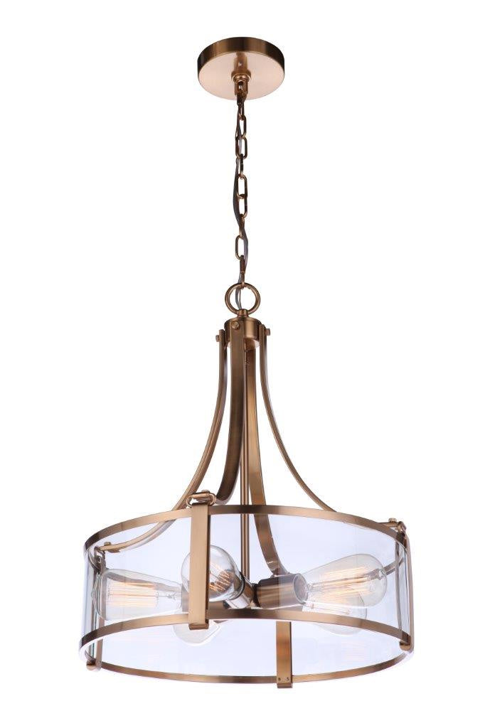 Craftmade - 55395-SB - Five Light Pendant - Elliot - Satin Brass