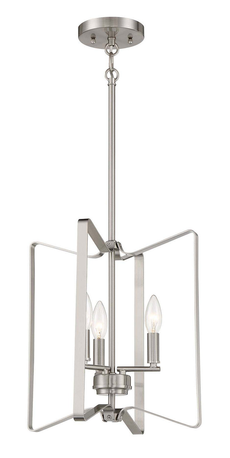 Craftmade - 56133-BNK - Three Light Foyer Pendant - Shayna - Brushed Polished Nickel