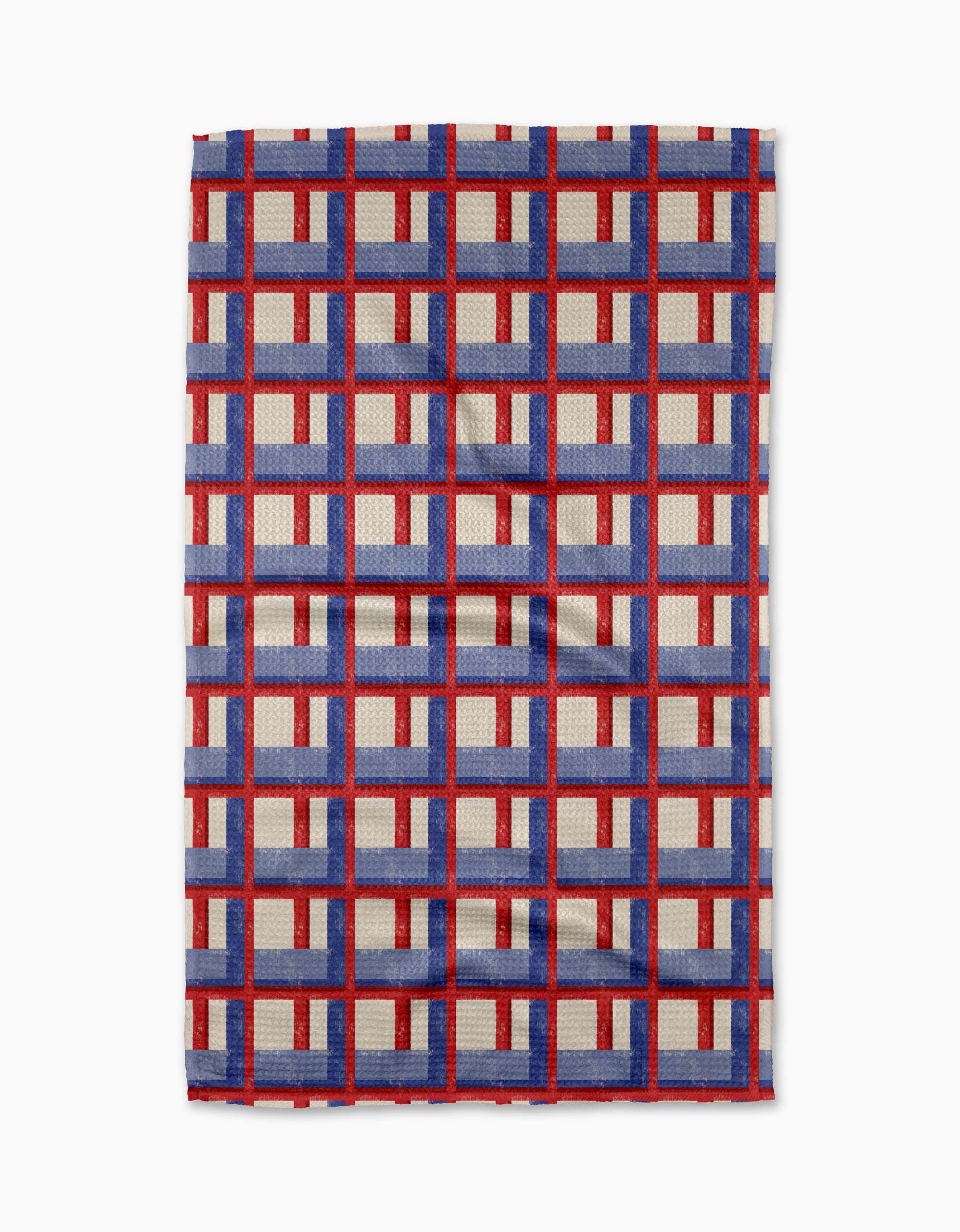 Cielo Grid Tea Towel