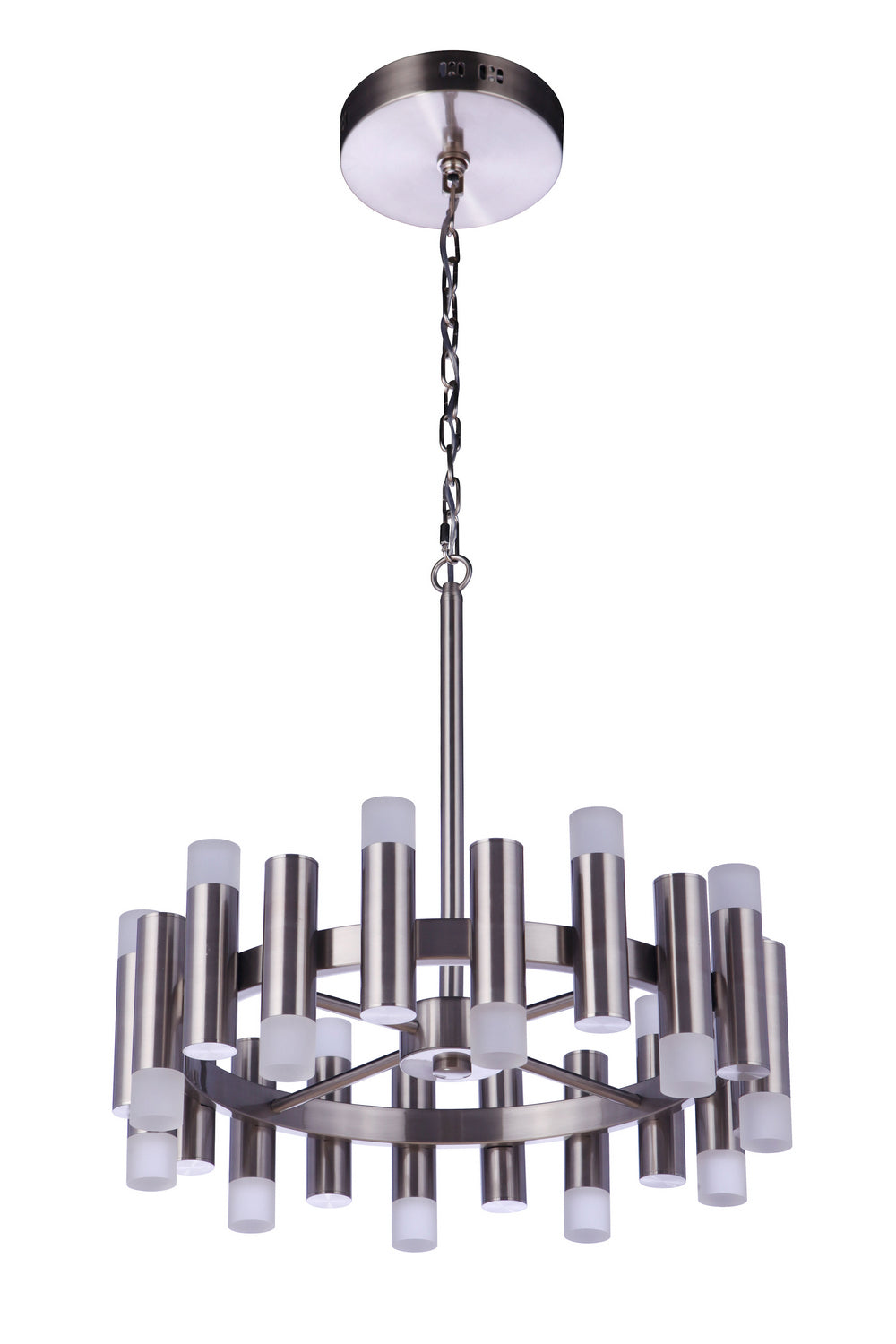 Craftmade - 57520-BNK-LED - LED Chandelier - Simple Lux - Brushed Polished Nickel