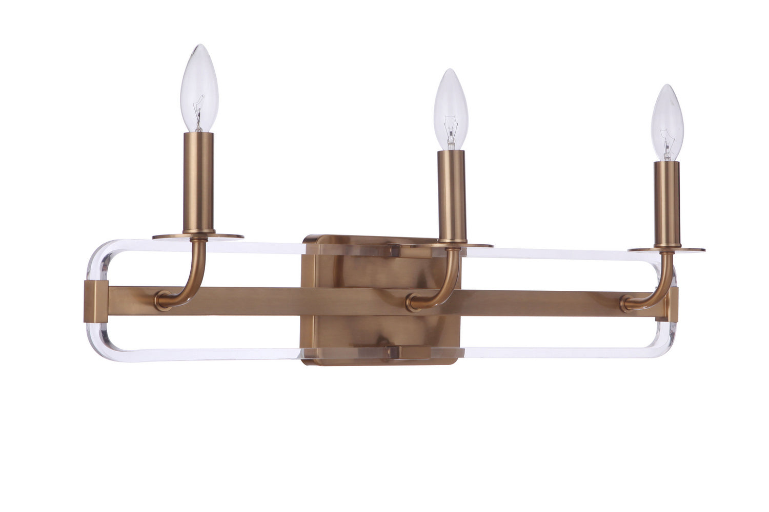 Craftmade - 57703-SB - Three Light Vanity - Graclyn - Satin Brass