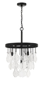 Craftmade - P980FB4 - Four Light Pendant - Vesi - Flat Black