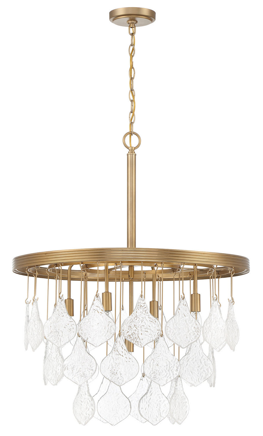 Craftmade - P981SB5 - Five Light Pendant - Vesi - Satin Brass