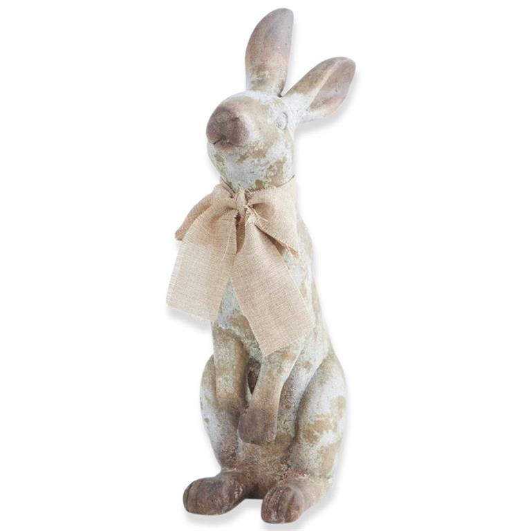 Tan Rabbit Standing w/Nose Up 19.5"