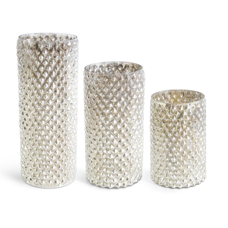 Antique Gold Hobnail Glass