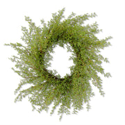 Real Touch Myrtle Leaf Wreath - 28 Inch