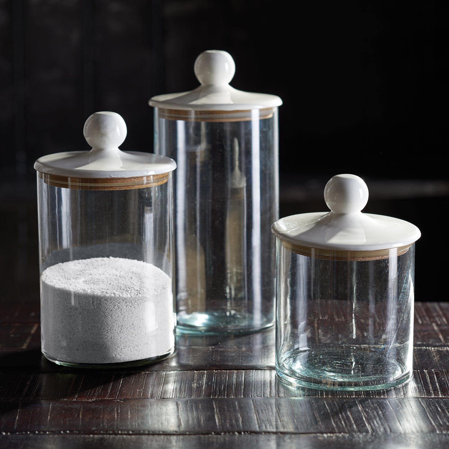 PETALUMA CANISTERS, SET OF 3