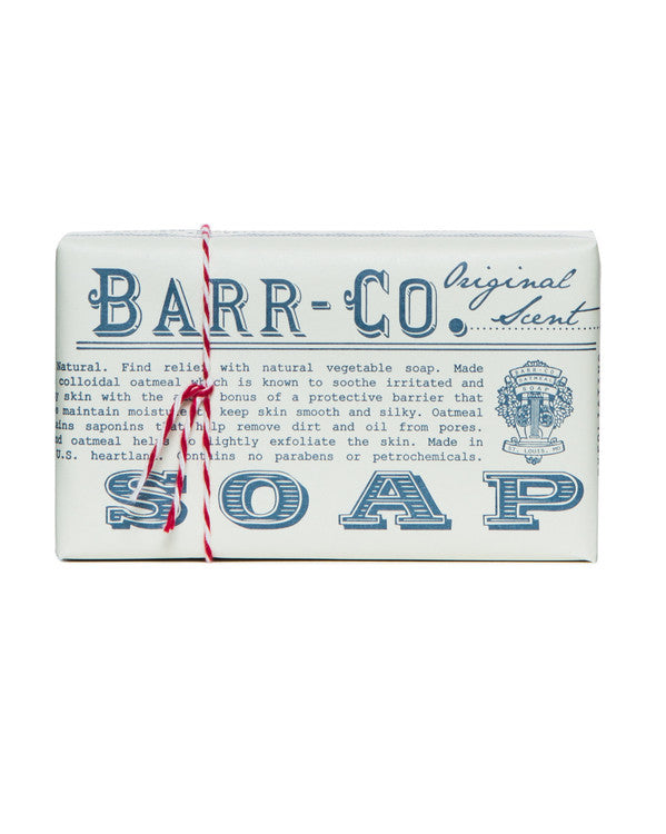 Original Scent Triple Milled Bar Soap - Barr-Co.